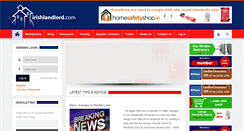 Desktop Screenshot of irishlandlord.com