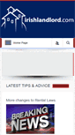 Mobile Screenshot of irishlandlord.com